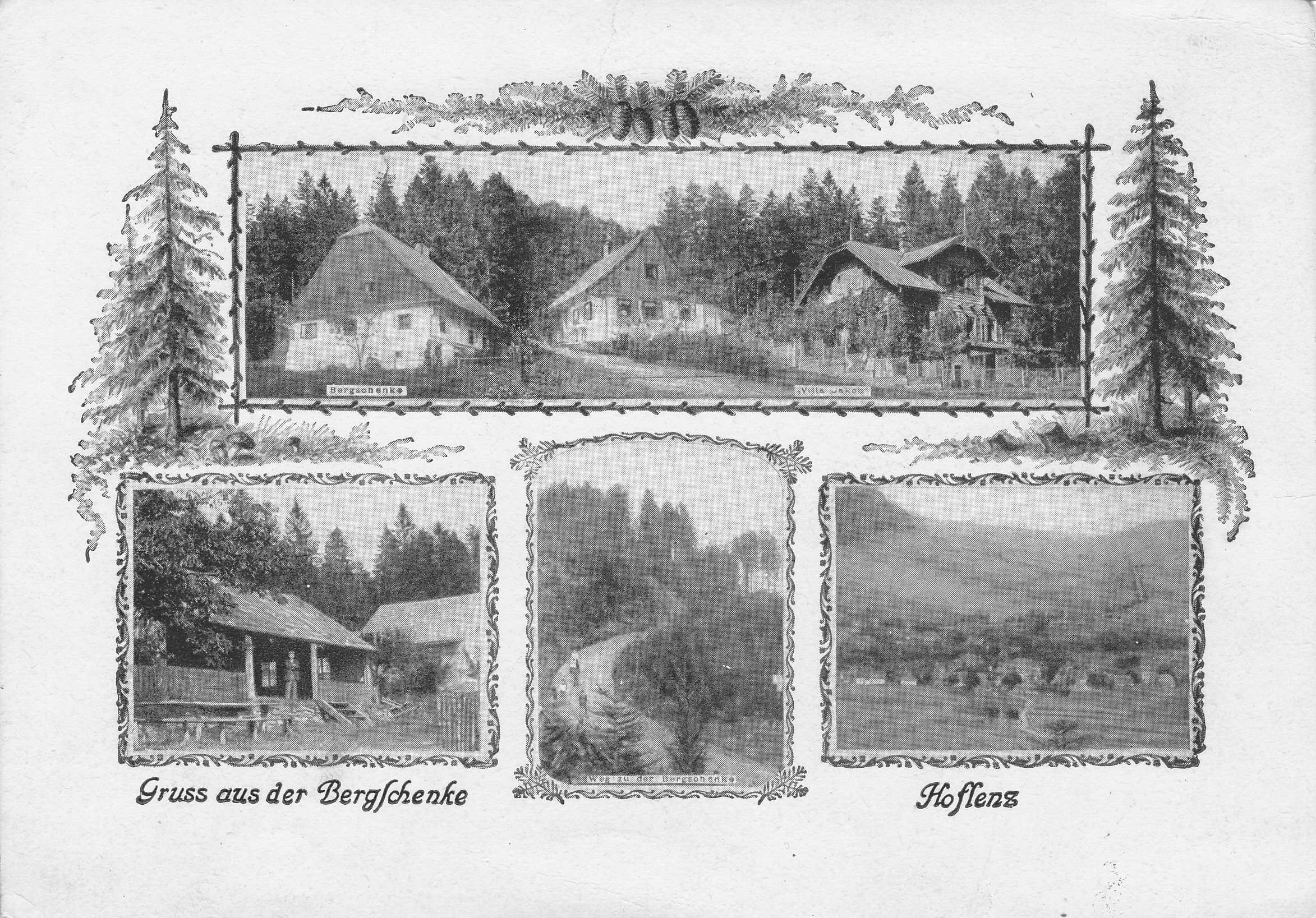 Bergschenk-mini osada nad Mlýnickým Dvorem